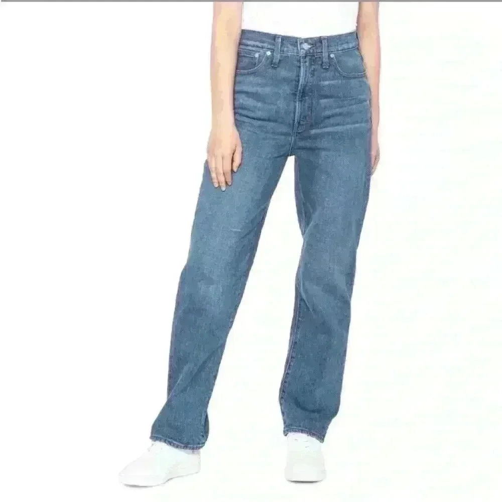 MADEWELL Normcore Perfect Vintage Denim Jeans - Straight Leg Size 24 NWT